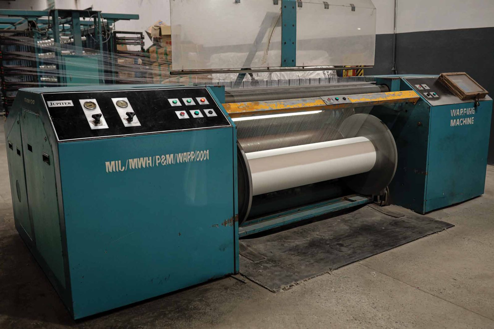 Warping machine